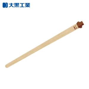 大黒工業 木製マドラー ひげ 100本入 (1袋) 377302