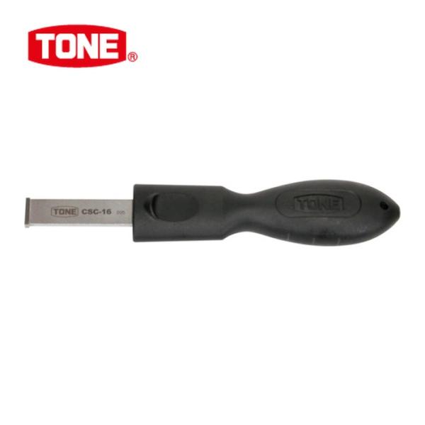 TONE トネ CSC-16 超硬スクレーパー 全長210mm 刃幅17mm (1丁)