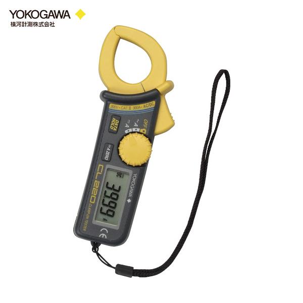 横河 ミニクランプテスタ (1台) 品番：CL-220デジタルクランプメーター 交流 直流電流測定用