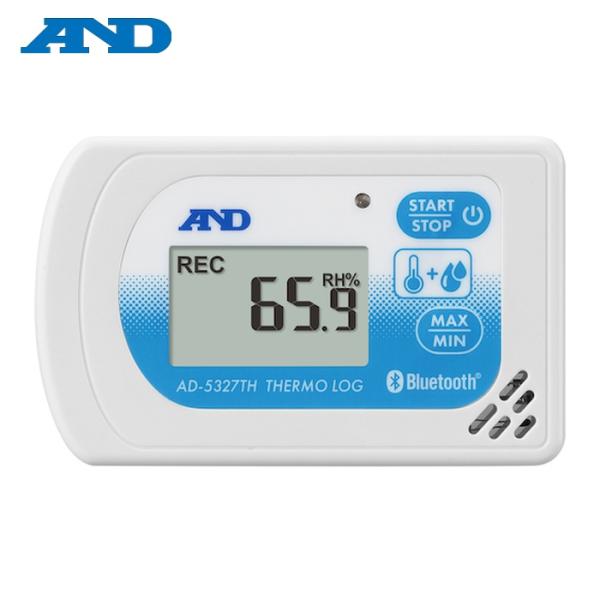 A&amp;D エーアンドディ AD-5327TH BLE温度・湿度データロガー さ~もろぐ AD-5327...