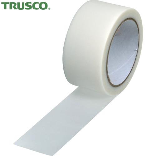 TRUSCO(トラスコ) 弱粘着養生用テープ ホワイト 50x25 (1巻) JYT5025-W