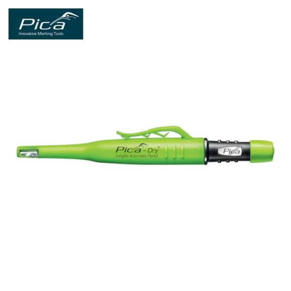 ピカマーカー Pica Marker 建築用シャープペンシルDry 丸芯2.8mm 黒2B (1本)...