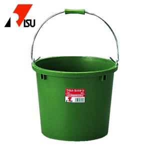 業務用 プラスチック バケツ トップバケツ 14L グリーン 10個／梱包