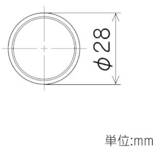 矢崎化工 イレクターパイプ Φ28 1.5m ...の詳細画像1