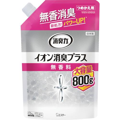 エステー 消臭力クリアビーズ イオン消臭プラス 大容量 つめかえ 無香料(1個) 品番：ST1267...