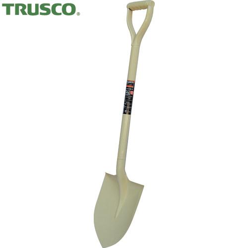 トラスコ TRUSCO パイプ柄ショベル 丸形 全長970mm (1本) TPS-970R