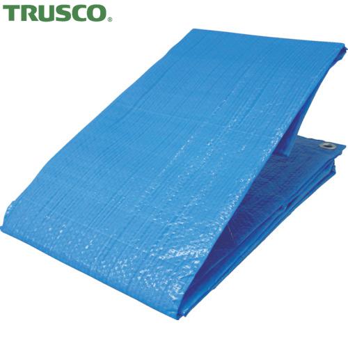 TRUSCO(トラスコ) 軽量汎用養生シート(ブルー)#1000 1.8MX1.8M (1枚) 品番...