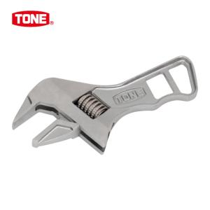 TONE トネ MWRS-36 ショートハイパーウォーム モンキーレンチ シルバー 全長140mm (1丁)｜工具ランドヤフーショップ