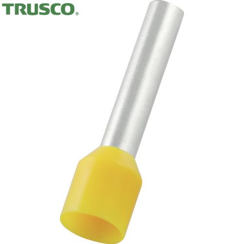 トラスコ TRUSCO フェルール圧着端子 絶縁スリーブ付き 6-18 100個入 (1袋) 品番：...