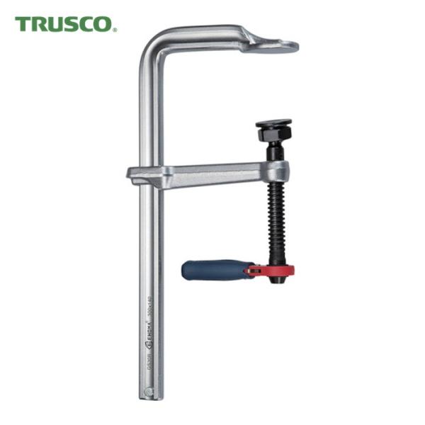 TRUSCO ラチェットハンドル式L型クランプ 最大口開200mm×深さ120mm (1丁) S20...