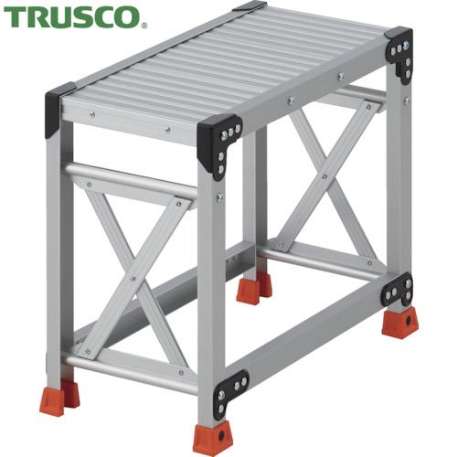 TRUSCO(トラスコ) 作業用踏台 1段 高さ0.5m 天板300×600 (1台) TSF-13...