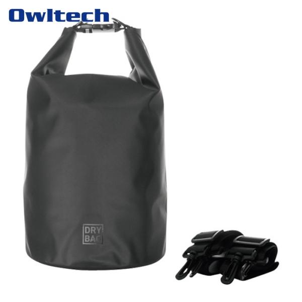 オウルテック 防水ドライバッグ 20リットルサイズ ブラック (1個) OWL-WPBAG03-BK