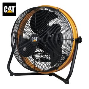 キャタピラー CAT HV-18S180 工場扇 45cm(壁・床タイプ)羽根軸180°半転機能付 イエロー (1台)