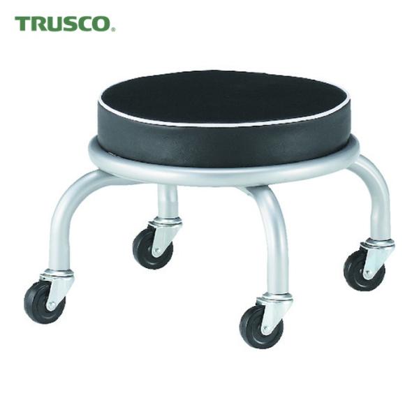 トラスコ TRUSCO 作業用チェア Φ300XH240 キャスター付 (1脚) TYZ255-24...