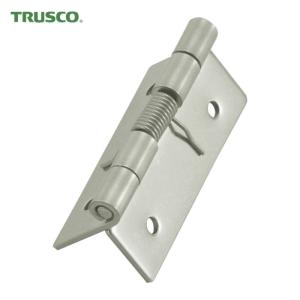 TRUSCO ステンレス製スプリング蝶番 全長51mm   TSH-51C