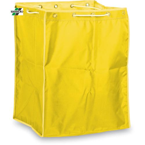 テラモト BMダストカー袋 小エコ袋 黄 (1枚) 品番：DS-232-710-5