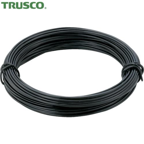 TRUSCO(トラスコ) カラー針金 小巻タイプ・18番手 黒 線径1.2mm (1巻) TCWS-...