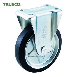 トラスコ TRUSCO αプレス製ゴムキャスター 固定 Φ100 (1個) TK-100C｜工具ランドヤフーショップ