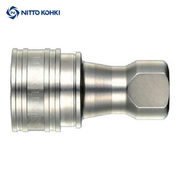 日東工器 6S-A STEEL NBR SPカプラ タイプA 鋼鉄製 ニトリルゴムNBR(SG)相手...