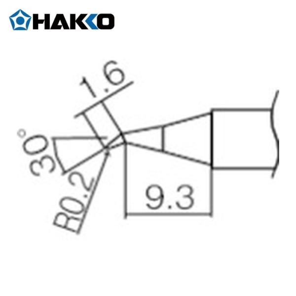 白光 HAKKO T12-JS02 こて先 0.2JS型 (1本)