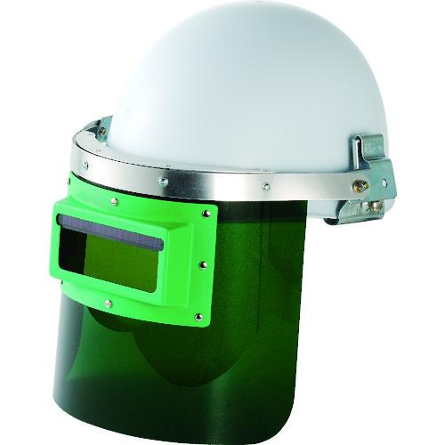 リケン 自動遮光溶接面 防災面型(ヘルメット取付タイプ) (1個) 品番：GM-HS2