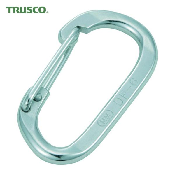 トラスコ TRUSCO Dフック ステンレス製 幅6mm (1個=1袋) (1個) TDF-6