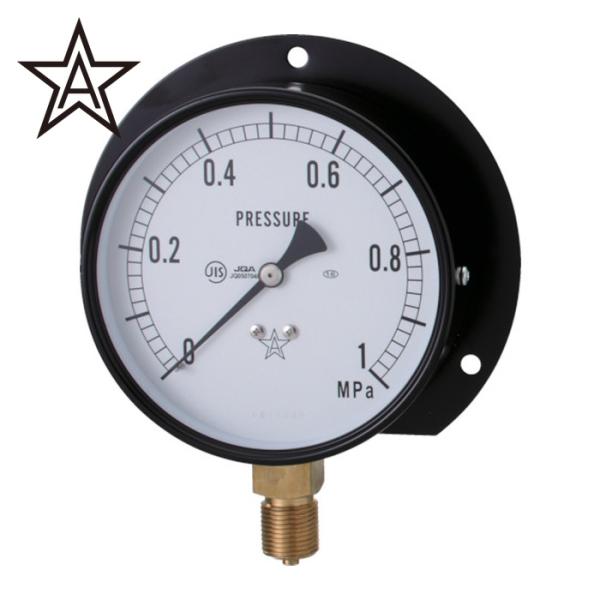 右下精器 S-42-4MP スター (圧力計)(B枠立型・φ100) 圧力レンジ0.0~4.00MP...