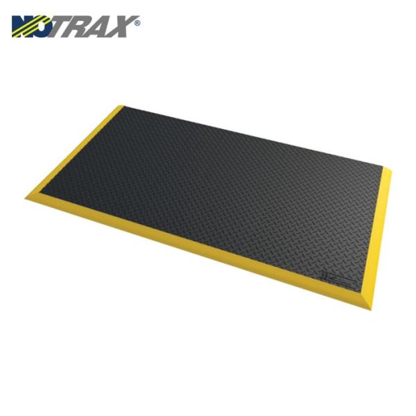 NOTRAX 疲労軽減マット(難焼性) ダイヤモンドフレックス イエロー (1枚) 646S4064...