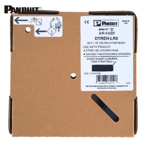 パンドウイット PANDUIT DTREH-LR0 スーパーリールバンド リールストラップ (1巻)