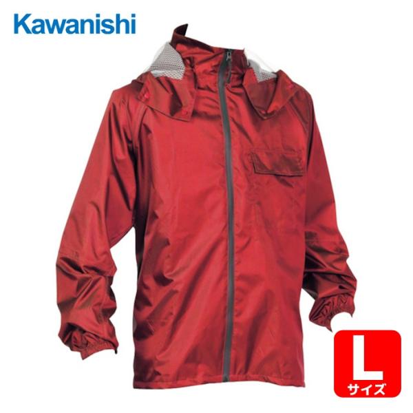 川西工業 イーグルクロス レッド Lサイズ (1着) 3674R-L