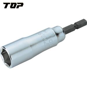 TOP(トップ工業) 電動ドリル用インパクトソケット 13mm (1個) 品番：EDS-13C｜工具ランドヤフーショップ