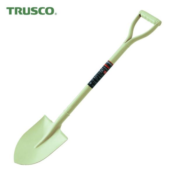 トラスコ TRUSCO パイプ柄ミニショベル 丸形 全長815mm (1本) TPS-815R