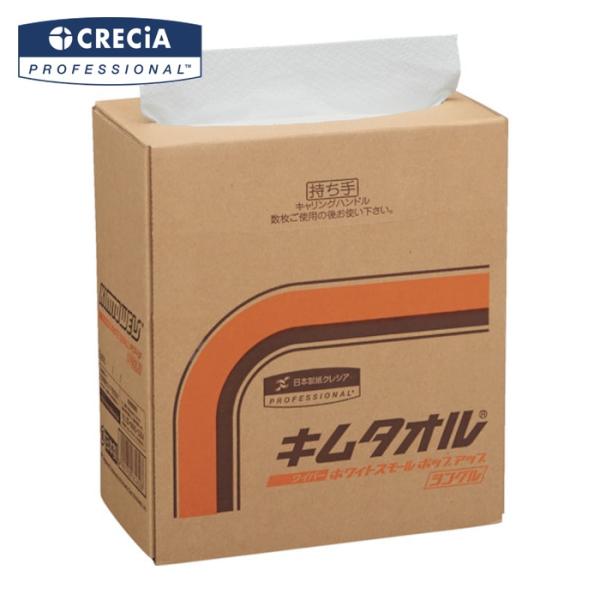 クレシア キムタオル ホワイトスモールポップアップ シングル(61450/61452) (1箱) 6...
