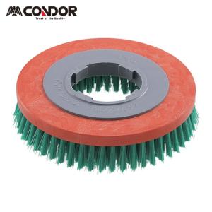 山崎産業12インチ床用ポリッシャー 山崎産業 コンドル 床洗浄機器 ポリシャー用 トーロンブラシ 12インチ