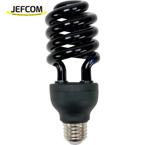 ジェフコム ブラックライト(電球型蛍光ランプ) (1個) 品番：EFD-22SUV