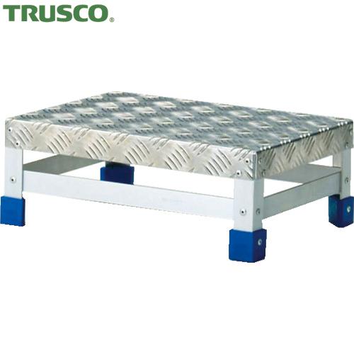 TRUSCO(トラスコ) ステップ アルミ製・縞板タイプ 400X300XH150 (1台) TFS...
