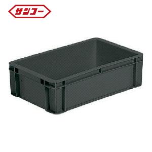 サンコー 三甲 ボックス型コンテナー 201106 サンボックス#12-2グレー (1個) SK-12-2-GL