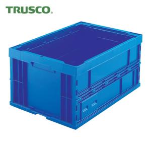 トラスコ TRUSCO 折りたたみコンテナ75L (1個) TR-75B (DB)