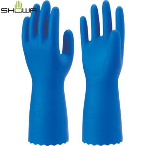 ショーワ 塩化ビニール手袋 No181ブルーフィット(薄手) Lサイズ (1双) 品番：NO181-L
