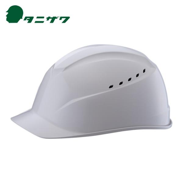 タニザワ 谷沢製作所 エアライトS搭載ヘルメット アメリカンタイプ 溝付 通気孔付 帽体色：グレー ...