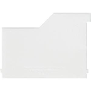 吉川国工業所 Like-it 収納ケース仕切り板 ブリックス 9127 見出し板2枚組 Cr (1個) 216645