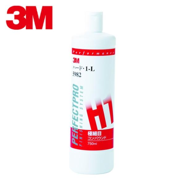 3M コンパウンド ハード・1−L 5982 750ml (1本) 品番：5982