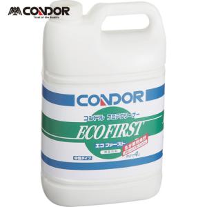 コンドル 床用洗剤 フロアクリーナー「エコファースト」 4L (1個) 品番：CH525-04LX-MB｜工具ランドヤフーショップ