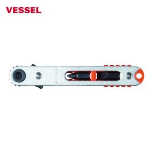 ベッセル ペタラチェ 板ラチェットドライバー ストレート TD-76 (1S) 品番：TD-76