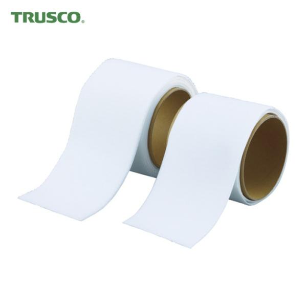 トラスコ TRUSCO マジックテープ[[R下]]強粘着 幅100mm長さ1m白(1巻=1セット) ...