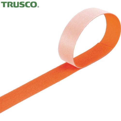 TRUSCO(トラスコ) マジックバンド[[R下]]結束テープ両面幅40mm長さ30mオレンジ (1...