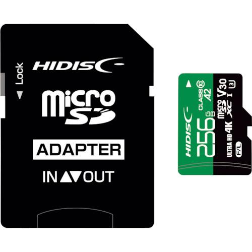 ハイディスク 超高速R170シリーズmicroSDXCカード 256GB(1個) 品番：HDMCSD...