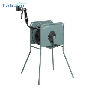 タカギ（takagi） ホース リール スタンド 屋外 洗車 散水 BOXY