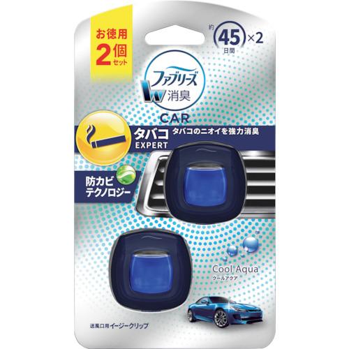 P&amp;G ファブリーズ 消臭芳香剤 車用 クリップ型 イージークリップ タバコエキスパート クールアク...