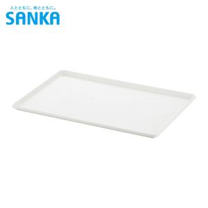 SANKA サンカ ナチュラ インボックスプレート ML ホワイト (1個) NIB-PMLWH